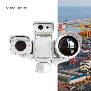 4MP 12X Zoom IP66 mwir fpa 360 độ tầm xa bispectral HD ngoài trời nhiệt hồng ngoại PTZ camera với 3km Laser Finder - Product Image 5