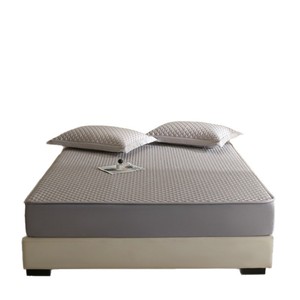 Tokogasa Quilted Mattress <b>Pad</b> 1.5m Double Size Non-Slip Soft Protector For Home And Students - Product Image 1