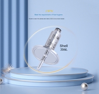 High-Precision IP69K Flush-Resistant Sanitary Stainless Steel Temperature Transmitter CWDZ61 Star Meter OEM/ODM 2 Year Warranty