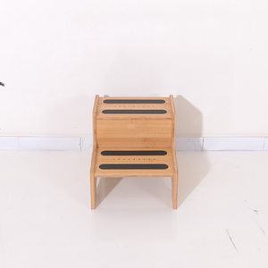 Sgabello in Bambù dal Design Moderno, Robusto per Bambini, Torre di Apprendimento Antiscivolo, per Bagno, Ecologico - Product Image 6