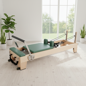 Reformer de Pilates Ajustable y Duradero de Fábrica con Madera de Roble, Haya y Arce para el Hogar y el Estudio - Product Image 5