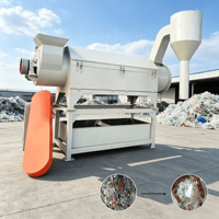 Équipement de séchage par centrifugation industriel pour plastiques, machine automatique de déshydratation des flocons de plastique à haute productivité