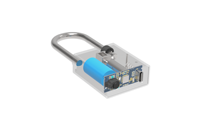 Candado Inteligente de Acero Inoxidable a Prueba de Agua con Almacenamiento en la Nube y Software de Control de Acceso para Redes Eléctricas, Puertas de Madera/Aluminio