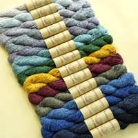 Fil à tricoter Lotus Yarns Baroque en coton, soie et lin mélangés, 50g, doux, antistatique, écologique, pour le tricot à la main, le crochet, le tissage et les travaux manuels