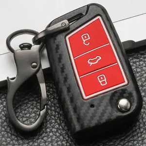 钥匙圈外壳配件新车钥匙保护套的大众高尔夫4 5 6 7