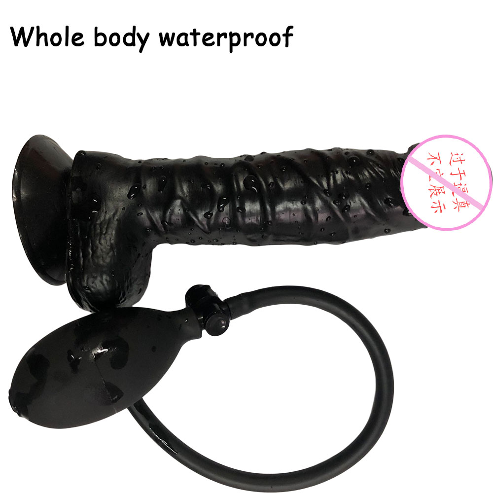Silicone&pvc Inflatable Butt Plug - Springmed XD-19011