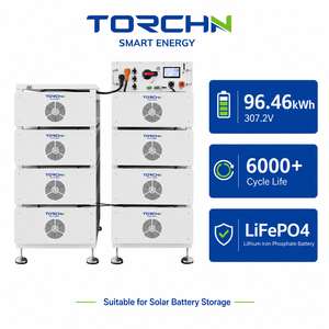 Batería Solar TORCHN con 6000 Ciclos de Vida Útil, Batería de Litio de Alto Voltaje para Montaje en Rack, 96kWh 100kWh en Stock - Product Image 4