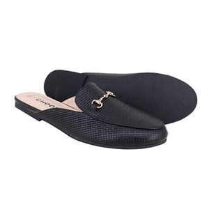 Summer <strong>Slipper</strong> Loafers for Women Luxury Basketweave Cow Leather <strong>Ladies</strong> Half Loafer Shoe Classic <strong>Moccasin</strong> Women's <strong>Slippers</strong> - Product Image 2
