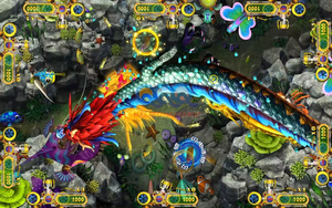 Kungfu Panda 3 juego de tiro de peces Mesa pesca cazador juego Ocean King 3 tablero de juego de pesca para la venta - Product Image 3