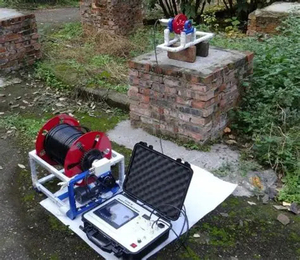 Thời gian thực hình ảnh giám sát borewell kiểm tra máy ảnh độ chính xác độ sâu đến 1 mm - Product Image 1