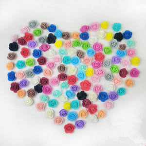 500 pz/sacchetto Rose in Schiuma 3,5 cm, Boccioli di Rosa in Schiuma, Teste di Fiori Artificiali per Creazione Fai-da-te di Orsetti di Rose, Alta Qualità - Product Image 6