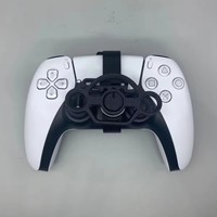 Volant de course imprimé en 3D Northpeak - Noir/Blanc/Bleu, remplacement pour manette de simulation