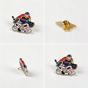 Pins Esmaltados Personalizados Directo de Fábrica, Insignias Metálicas de Aleación de Zinc, Pins de Solapa de Dibujos Animados y Anime, Broches con Patrones Personalizados para Ropa - Product Image 4