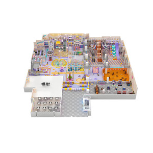 Terrain de jeux pour enfants intérieur doux jouer vilain château petit équipement de terrain de jeu pour enfants intérieur - Product Image 6
