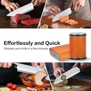 <b>Knife</b> Sharpener Tool Rolling <b>Knife</b> Sharpeners Kit <b>Knife</b> <b>Sharpening</b> with Diamonds and Ceramic Magnetic Offering - Product Image 6