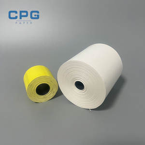 กระดาษม้วนสำหรับเครื่องพิมพ์ความร้อนแบบใส ขนาด 3 1/8 นิ้ว 48 แกรม ปราศจากสาร BPA สำหรับธุรกรรม ATM จากผู้ผลิตโดยตรง - Product Image 1