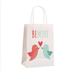 Wholesale Custom Printed Logo Luxury <b>Gift</b> Ivory Board Recyclable Underwear Cloth Birthday Shoes Paper Packaging Shopping <b>Bag</b> - Product Image 5