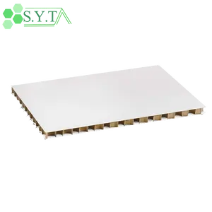 Weiße Farbe Karton dekorative Verpackungs platten Kraft Waben papier Pappe