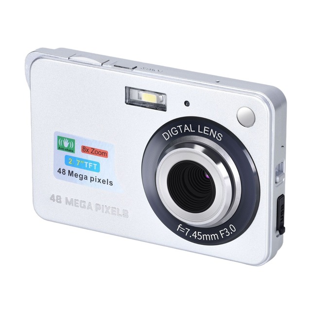 2025 Portable Mini Digital Mirrorless Camera High Definition 4K Video & High Pixel Resolution for Student Party Photo Shoot