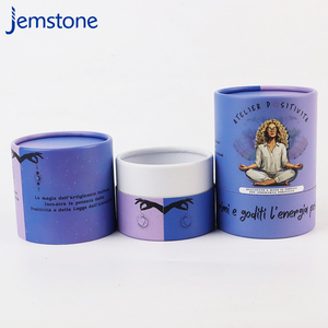 วัสดุที่เลือกมาที่ย่อยสลายได้ทางชีวภาพกระบอกหลอดกระดาษแข็งกล่องบรรจุภัณฑ์หลอดกระดาษคราฟท์ - Product Image 5