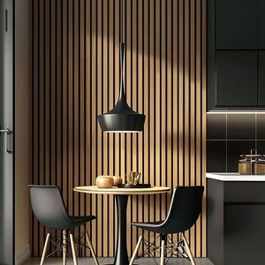 Panneaux acoustiques insonorisants en <span class=keywords><strong>mousse</strong></span> pour bureau, studio, home cinéma et salle de conférence, panneau acoustique 3D en MDF imperméable - Product Image 4