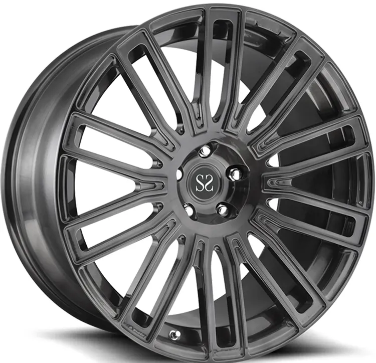 1 Piece Wheels 19inch Dark Bronze Discs for Audi S4 Monoblock Forged Luxury Rims