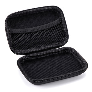 Sac de rangement de câbles de voyage portable en EVA avec pochette zippée pour chargeurs, écouteurs et appareils électroniques à usage quotidien - Product Image 3