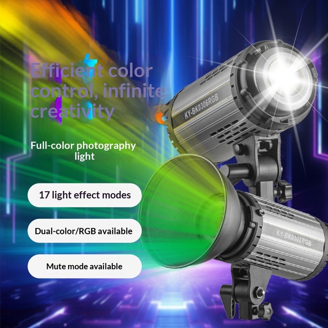 Factory Spot 100W RGB High Voltage Live Photography Sunlight Studio Full Color Atmosphere Dance Video Always Light