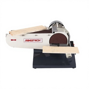 <span class=keywords><strong>Ponceuse</strong></span> à bande et à disque <span class=keywords><strong>multifonction</strong></span> robuste 1100W BS75 pour usage industriel - Product Image 1