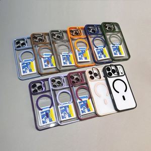 Étui de protection avec support et protection d'objectif magnétique intégré pour iPhone 17 Pro Max 17 Air 16e 16 15 14 Plus 13 Pro 12 11 - Product Image 3