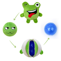 Accessoires pour chiens en forme de requin en peluche jouet à mâcher pour chiens chiot grinçant jouet d'interaction pour animaux de compagnie jouets en peluche pour chiens