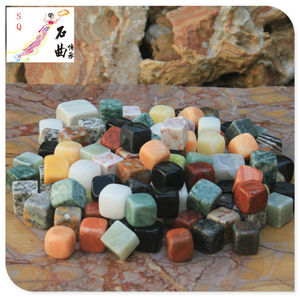 Marmo quadrato nuovi accessori per vino birra bar 9 pz/set Wine Cooler Chopeira Multicolor marmo cubetto di ghiaccio Whiskey Stone - Product Image 2