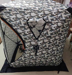 Carpa de Invierno Premium para 2-3 Personas, Camuflaje, para Caza, Tela Oxford 210D, Poste de Fibra de Vidrio, Precio Económico, Gran Venta - Product Image 2