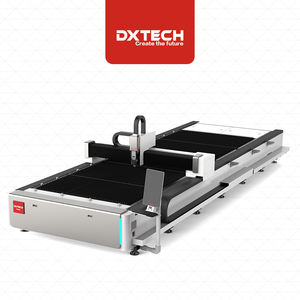 Machine de découpe laser à fibre optique DXTECH 2060FP de grande taille pour tôles en acier, acier inoxydable et aluminium du Shandong - Product Image 3