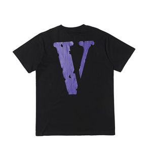 เสื้อยืดแขนสั้นทรงหลวม <span class=keywords><strong>VLONE</strong></span> แบรนด์แฟชั่นสุดฮิต สไตล์ยุโรปและอเมริกัน ฮิปฮอป สำหรับผู้ชาย - Product Image 3