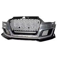 Kit carrosserie pare-chocs avant pour Audi A3 Rs3 2016-2019, pare-chocs Rs3, style RS, pare-chocs avant de voiture en plastique ABS 2016-2019