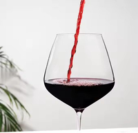 Gobelets en plastique transparent de haute qualité en forme d'œuf pour le vin et le whisky, pour le champagne
