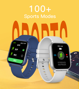 שעון חכם מרובע שחור F34 TFT תואם לאנדרואיד עם רצועת סיליקון לבריאות, שיחות בלוטות', מדידת חמצן בדם ודופק - Product Image 5