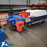 Presse à filtre de déshydratation automatique solide-liquide à petite échelle de 20 m²