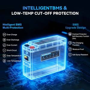 Batería de Litio Lifepo4 de 200ah de la Mejor Calidad para Bricolaje, Estación de Energía Portátil de 2000w, 3000w, 300AH, 150AH, 12V, 48V - Product Image 4