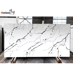 Encimeras de cocina comerciales Horizon China Cuarzo <span class=keywords><strong>Aglomerado</strong></span> Calacatta cuarzo <span class=keywords><strong>blanco</strong></span> - Product Image 2