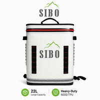 Sac isotherme pour pique-nique, plage, camping, glacière, sac à dos isotherme personnalisé avec fermeture éclair
