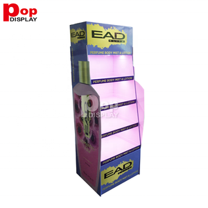 Sản phẩm chăm sóc da hiển thị <span class=keywords><strong>Pop</strong></span> tông sàn hiển thị đứng siêu thị giấy hiển thị - Product Image 3