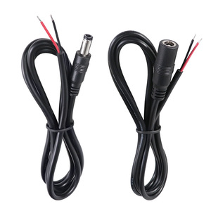 <b>Dc</b> <b>Power</b> Cord 5.5mm Male To Female Connector <b>Cable</b> Copper Wire Environmental Pvc Sheath For Charging Applications - Product Image 1