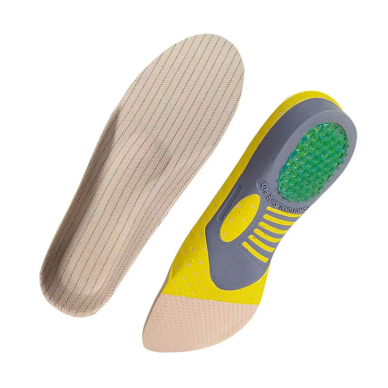 Wholesale Arch Support Multi Layered Design Latex Vktry Performance Memory Foam Material Carbon Fiber Insoles for Flat Foot