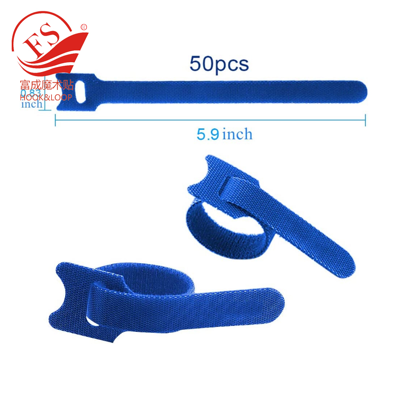 Высококачественный самоклеящийся Т-образный крючок и петля для кабельной стяжки на заказ