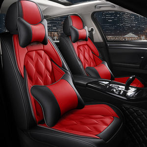 Funda de cuero de imitación para cojín de vehículo, conjunto completo de accesorios de Interior automotrices universales para Ford Fiesta - Product Image 6