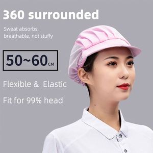 Meilleur prix pour un bonnet anti-chute de cheveux respirant pour le printemps et l'été, idéal pour le service alimentaire, les boulangeries, les uniformes de travail, les chapeaux de chef, la cuisine - Product Image 5