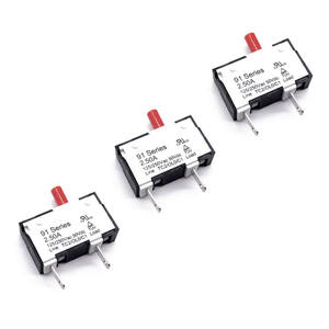 <span class=keywords><strong>UL1077</strong></span> AC 125V 250VAC 50VDC unipolaire pousser pour réinitialiser le disjoncteur thermique - Product Image 2