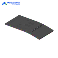 Pantalla táctil capacitiva en forma de J de 43 pulgadas Bally FireLink IGS Game PCAP Monitor multitáctil 3M/Protocolo ELO Interfaz USB/DVI Nuevo
